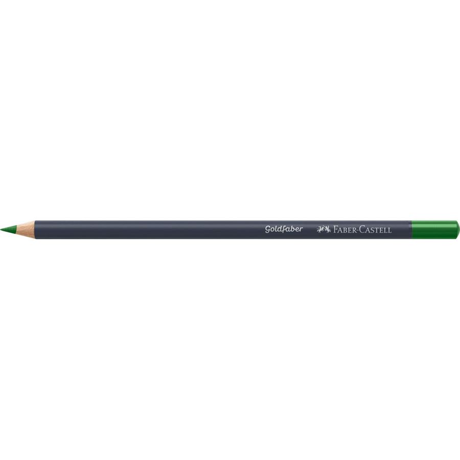 Faber-Castell - Crayon de couleur Goldfaber vert permanent