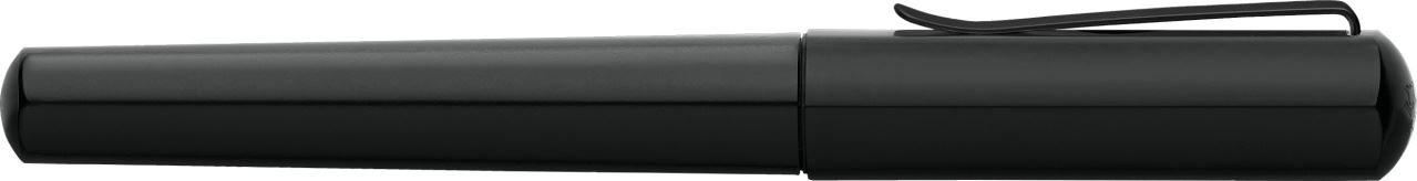 Faber-Castell - Stylo-plume Hexo noir mat, taille de plume extra-fine