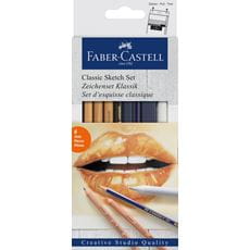 Faber-Castell - Set de dessin Classique, monochrome