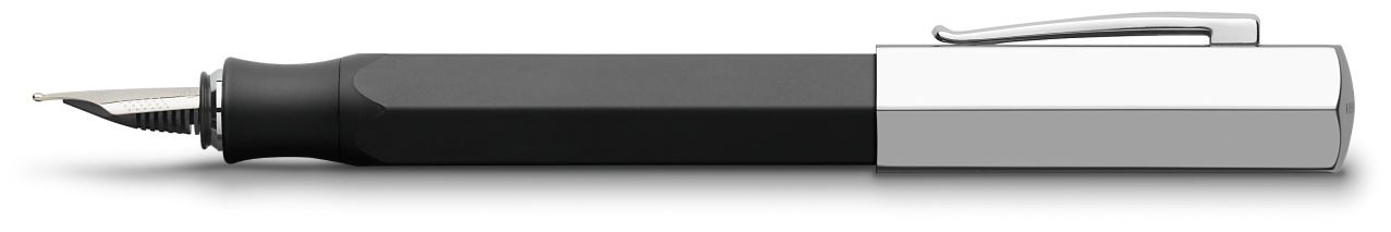Faber-Castell - Stylo-plume Ondoro noir graphite EF
