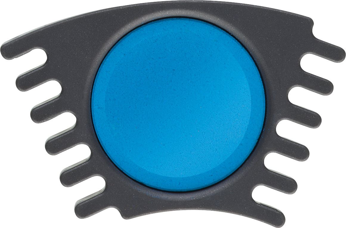 Faber-Castell - Boîte de couleurs Connector couleur séparée bleu cyan
