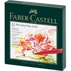 Faber-Castell - Feutre Pitt Artist Pen studio box de 12
