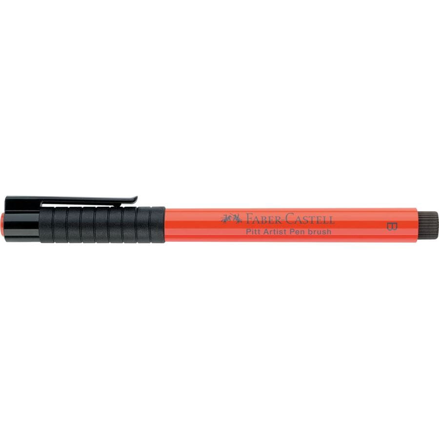 Faber-Castell - Feutre Pitt Artist Pen Brush rouge écarlate