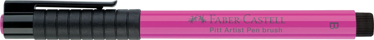 Faber-Castell - Feutre Pitt Artist Pen Brush pourpre rose moyen