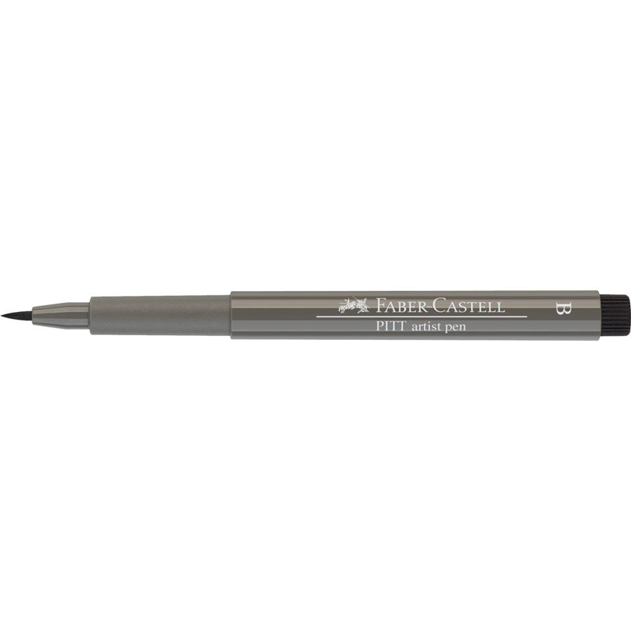 Faber-Castell - Feutre Pitt Artist Pen Brush gris chaud IV