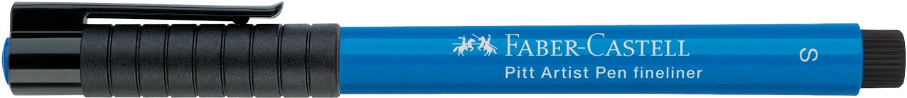 Faber-Castell - Feutre fin Pitt Artist Pen S bleu phtalo