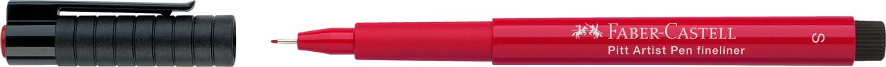 Faber-Castell - Feutre fin Pitt Artist Pen S rouge écarlate intense