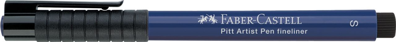 Faber-Castell - Feutre fin Pitt Artist Pen S bleu indianthrène