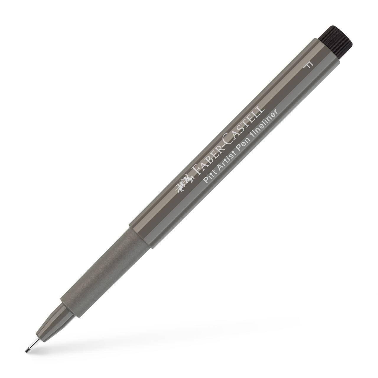 Faber-Castell - Feutre fin Pitt Artist Pen F,  gris chaud IV