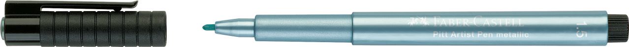 Faber-Castell - Feutre Pitt Artist Pen 1.5 bleu métallique