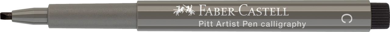 Faber-Castell - Feutres Pitt Artist Pen Calligraphie gris chaud IV