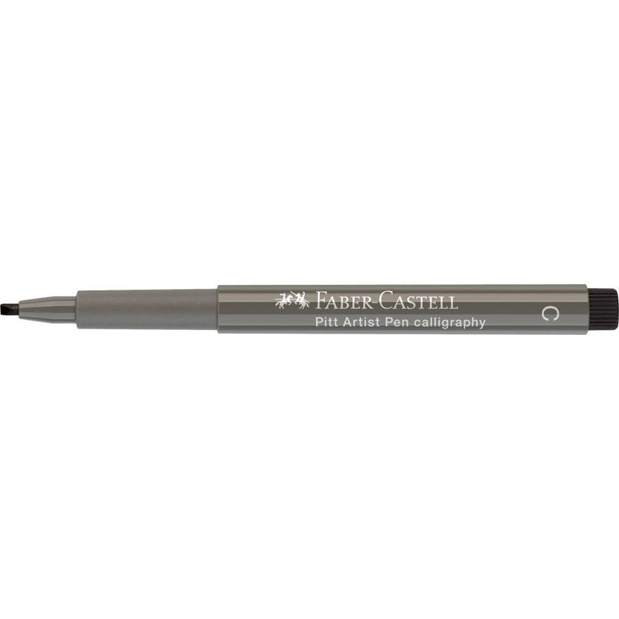 Faber-Castell - Feutres Pitt Artist Pen Calligraphie gris chaud IV