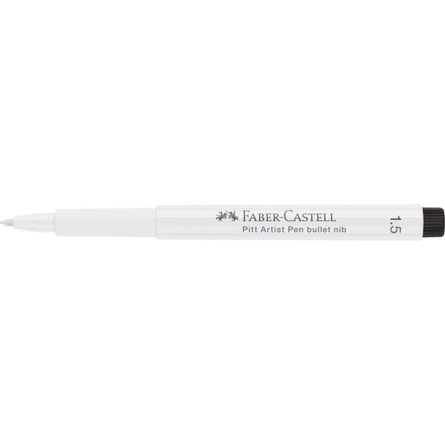 Faber-Castell - Feutre Pitt Artist Pen 1.5 blanc