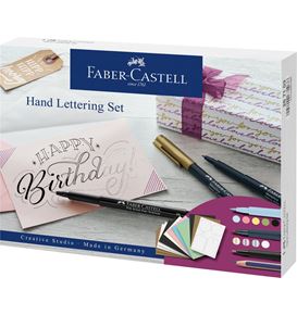 Faber-Castell - Hand Lettering - Set créatif, 12 pièces