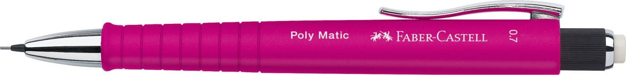Faber-Castell - Porte-mine Poly Matic 0.7 rose