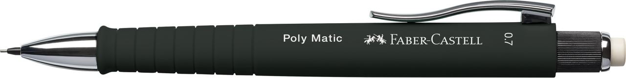 Faber-Castell - Porte-mine Poly Matic 0.7 noir