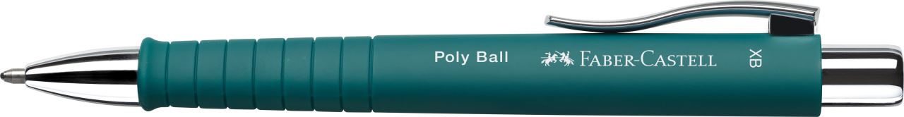 Faber-Castell - Stylo-bille Poly Ball Colours , XB, vert émeraude