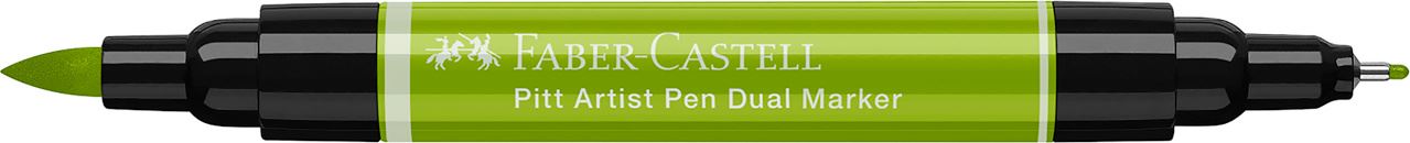 Faber-Castell - Feutre Pitt Artist Pen Double Pointe, vert de mai