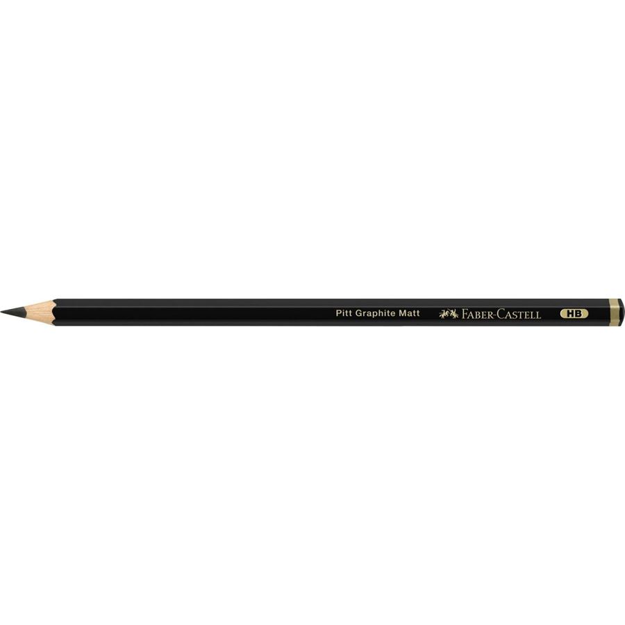 Faber-Castell - Crayon graphite Pitt Graphite Matt HB