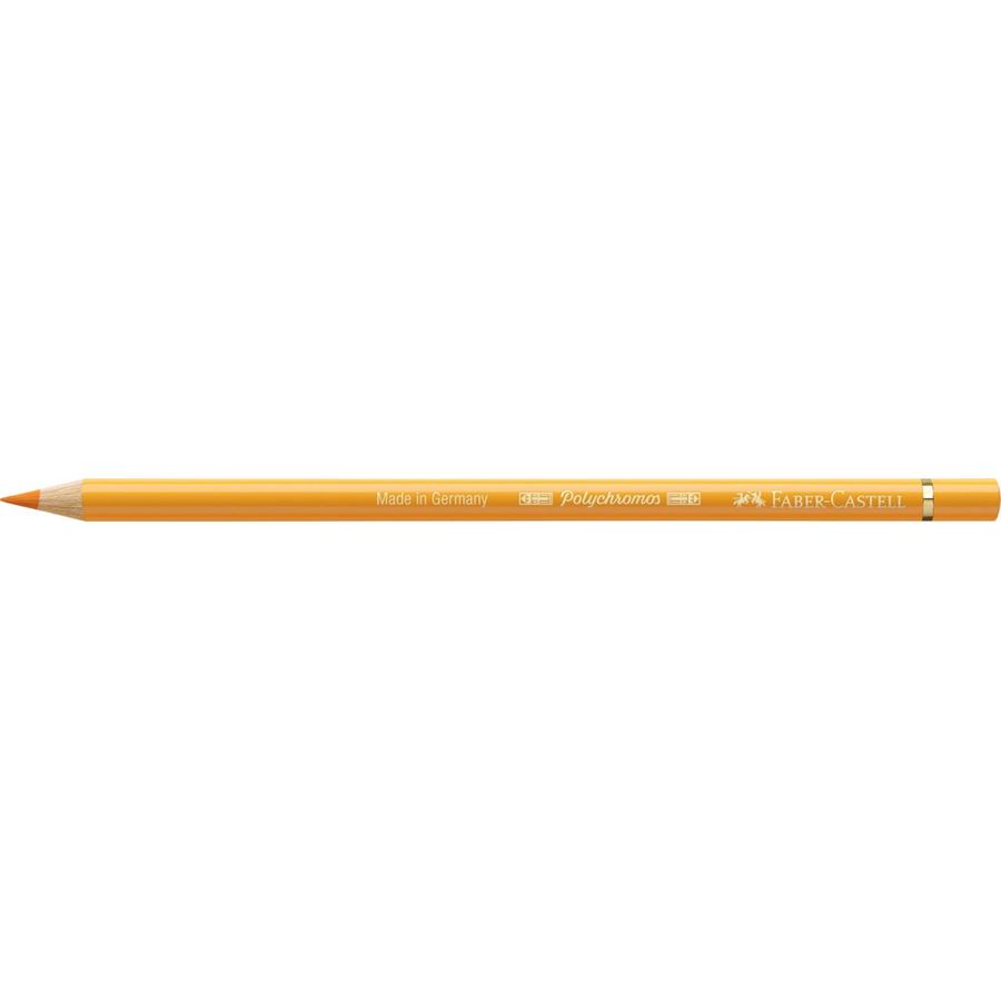 Faber-Castell - Crayon de couleur Polychromos 109 jaune chrome foncé