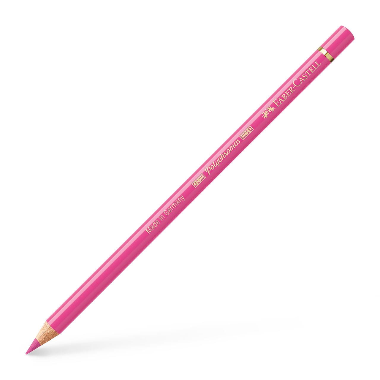 Faber-Castell - Crayon de couleur Polychromos 129 garance rose