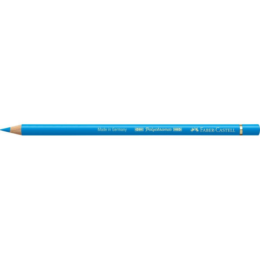 Faber-Castell - Crayon de couleur Polychromos 152 bleu phtalo moyen