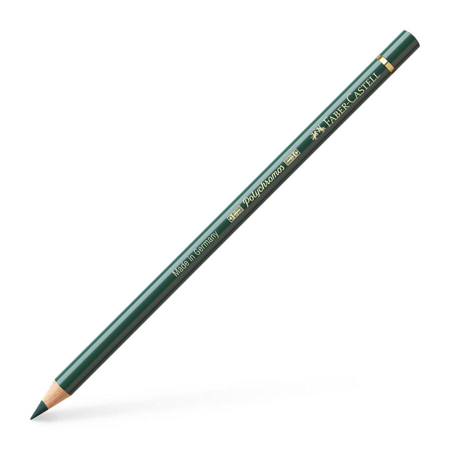 Faber-Castell - Crayon de couleur Polychromos 165 vert genévrier
