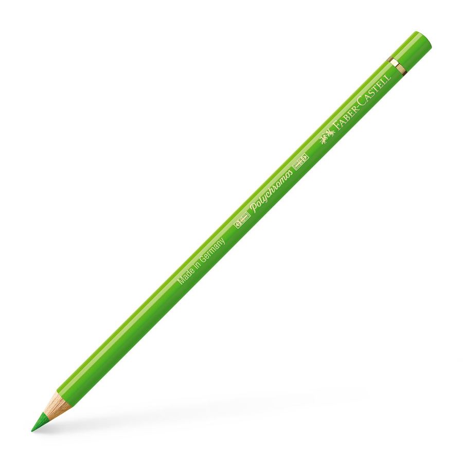 Faber-Castell - Crayon de couleur Polychromos 166 vert herbe