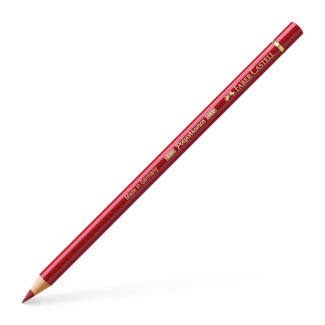 Faber-Castell - Crayon de couleur Polychromos 217 rouge cadmium moyen