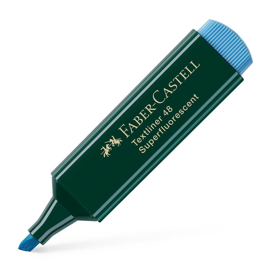 Faber-Castell - Surligneur Textliner 48 bleu