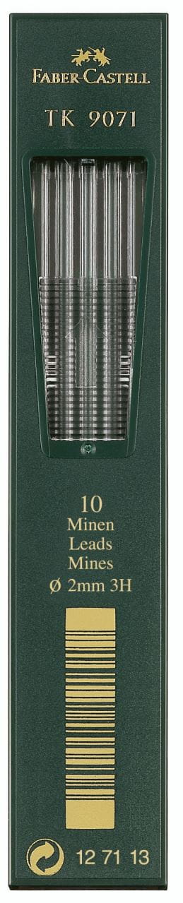 Faber-Castell - Mines TK 9071 3H Ø 2 mm