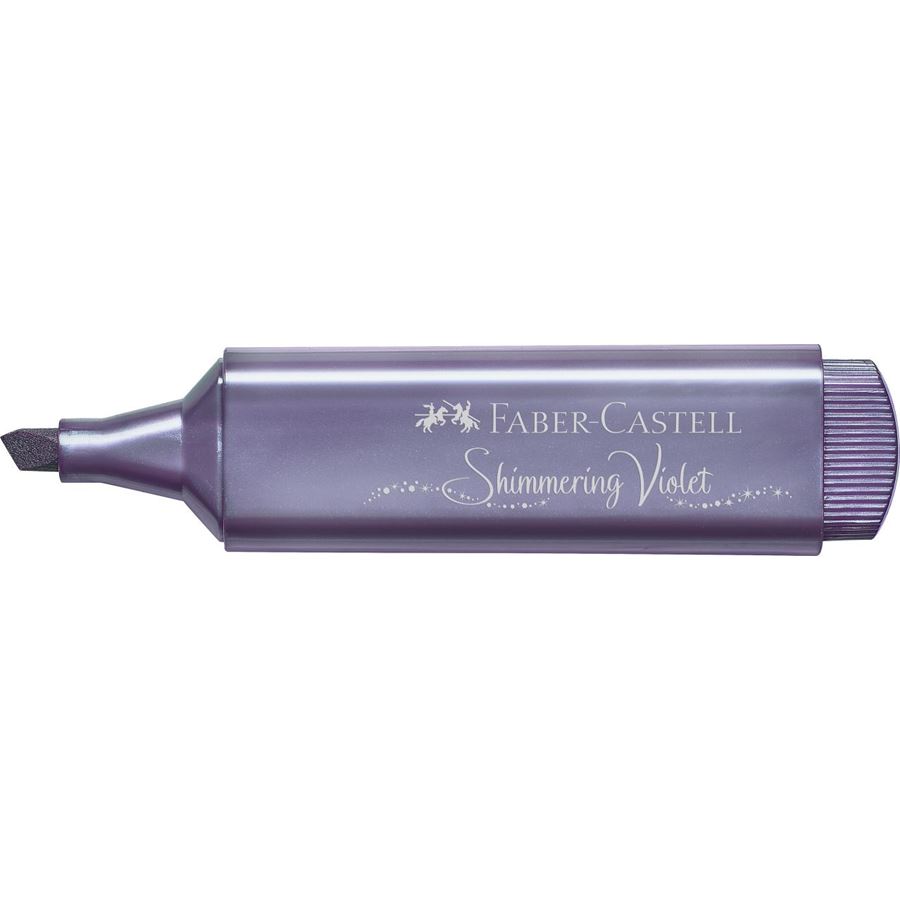 Faber-Castell - Surligneur TL 46 Metallic shimmering violet