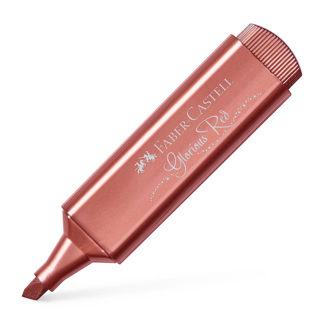 Faber-Castell - Surligneur TL 46 Metallic glorious red